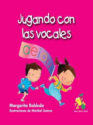 cover image of Jugando con las vocales